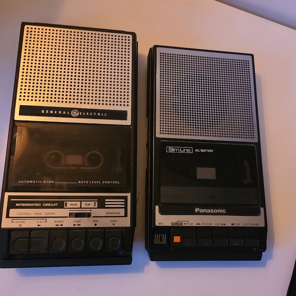 Panasonic Other - Panasonic Black Portable Cassette Players (for parts)